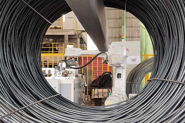 Tagging Using Rod Bundle Steel Rod Tagging Robot - DBM Metallurgical Intelligence